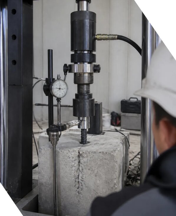 Профессиональное испытание арматуры на вырыв в Нефтеюганске