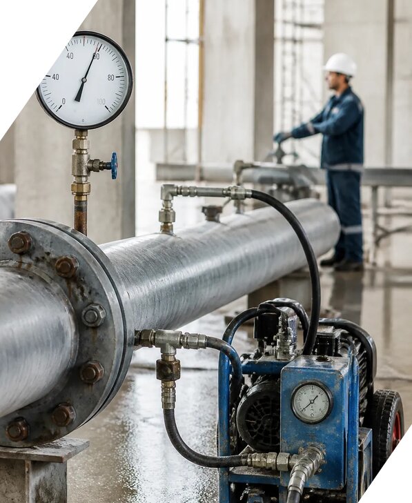 Испытание трубопроводов на прочность в Нефтеюганске от 5084 р. | ЭкспертизаРоссия