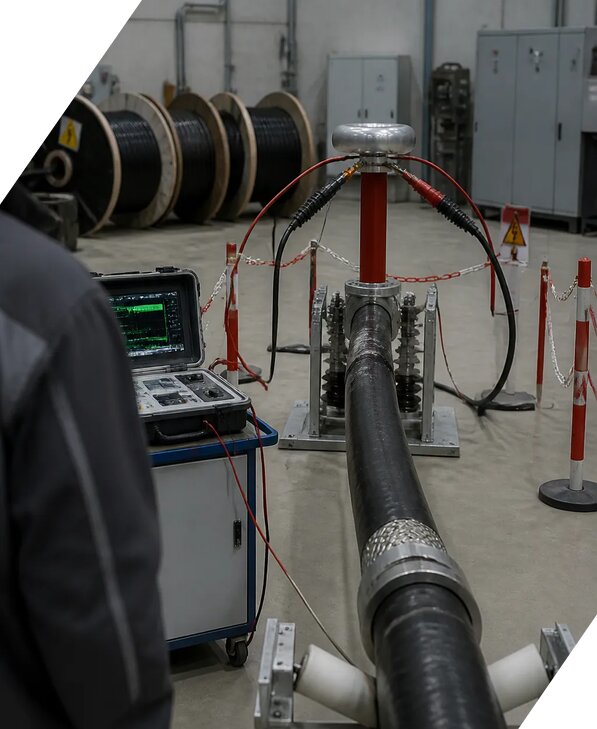 Испытание высоковольтного кабеля в Нефтеюганске от 15252 р. | ЭкспертизаРоссия