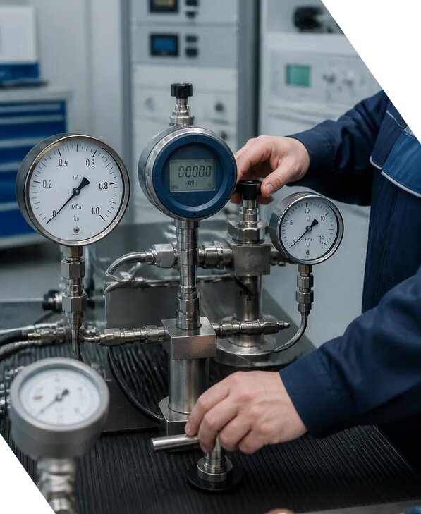 Калибровка манометров с оформлением документов в Нефтеюганске
